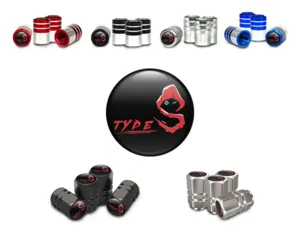 Tire Valve Caps for Bicycle Lavish Trim